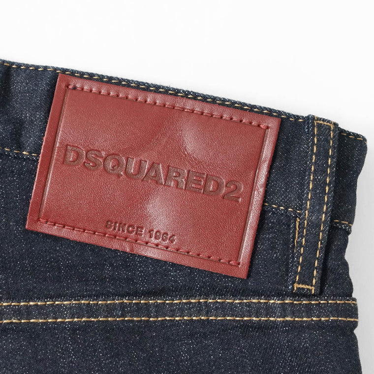 DSQUARED2 メンズ ジーンズ TEDDY JEAN S74LB1893 S30664 ダークウォッシュ 470