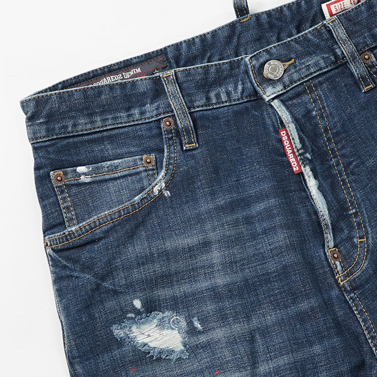 DSQUARED2 メンズ ジーンズ 642 JEAN S74LB1898 S30664 ウォッシュブルー 470