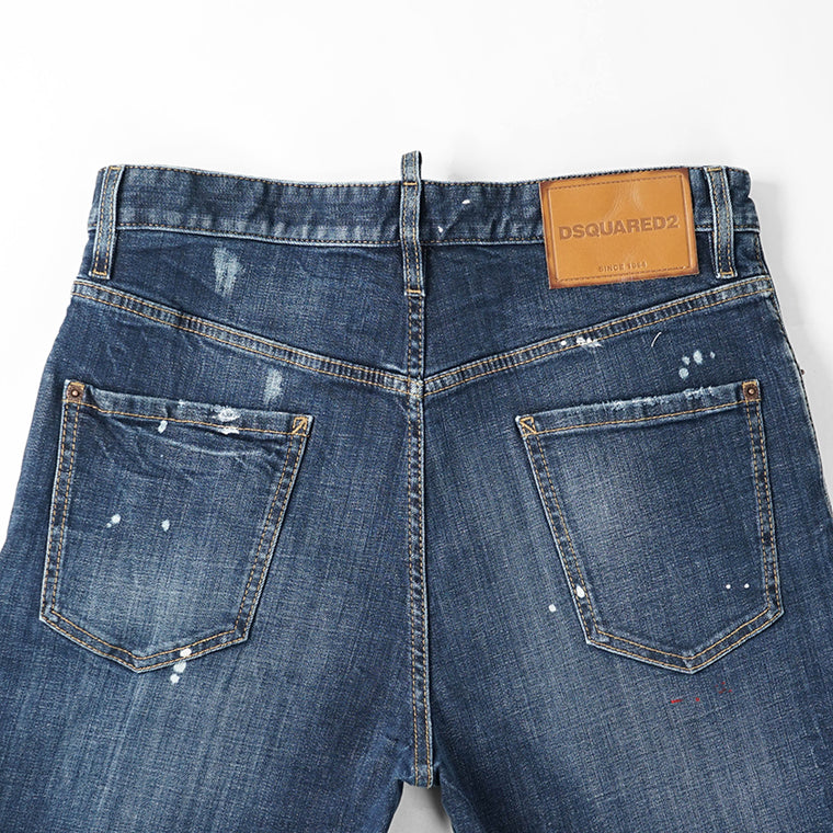 DSQUARED2 メンズ ジーンズ 642 JEAN S74LB1898 S30664 ウォッシュブルー 470