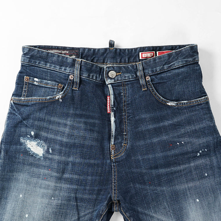 DSQUARED2 メンズ ジーンズ 642 JEAN S74LB1898 S30664 ウォッシュブルー 470