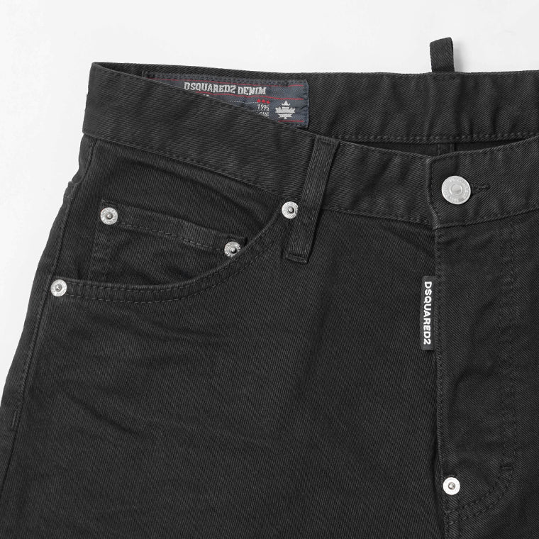 DSQUARED2 メンズ ジーンズ TEDDY JEAN S74LB1907 S39781 ブラック 900
