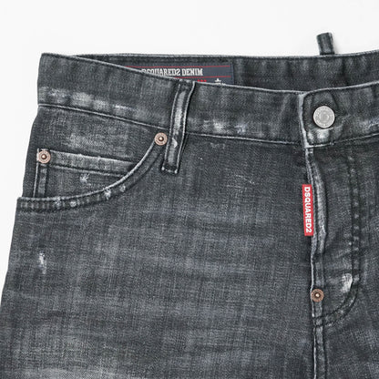 DSQUARED2 メンズ ジーンズ SLIM TWIST JEAN S74LB1912 S30357 ウォッシュブラック 900