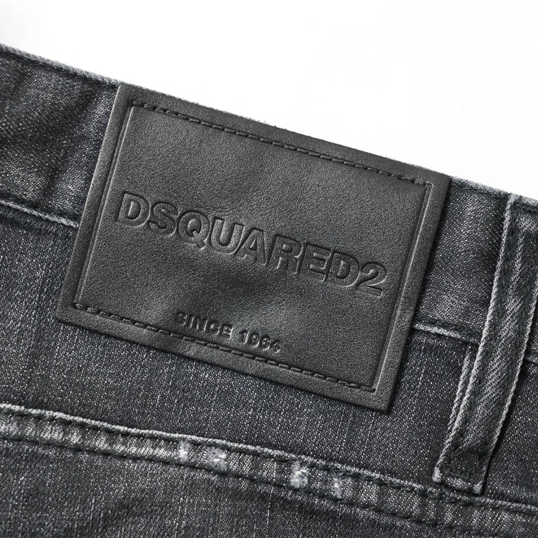 DSQUARED2 メンズ ジーンズ SLIM TWIST JEAN S74LB1912 S30357 ウォッシュブラック 900