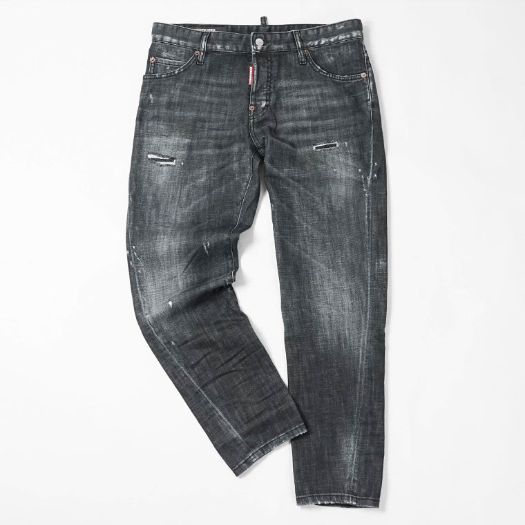 DSQUARED2 メンズ ジーンズ SLIM TWIST JEAN S74LB1912 S30357 ウォッシュブラック 900