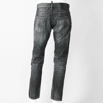 DSQUARED2 メンズ ジーンズ SLIM TWIST JEAN S74LB1912 S30357 ウォッシュブラック 900