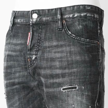 DSQUARED2 メンズ ジーンズ SLIM TWIST JEAN S74LB1912 S30357 ウォッシュブラック 900