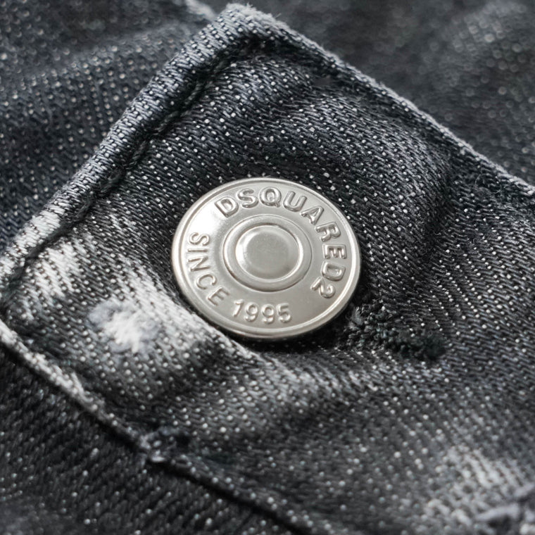 DSQUARED2 メンズ ジーンズ SLIM TWIST JEAN S74LB1912 S30357 ウォッシュブラック 900