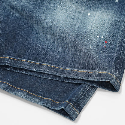 【2026SS SUMMER SALE】DSQUARED2 メンズ ショートパンツ MARINE SHORT S74MU0985 S30664 ウォッシュブルー 470