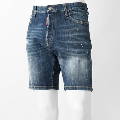 【2026SS SUMMER SALE】DSQUARED2 メンズ ショートパンツ MARINE SHORT S74MU0985 S30664 ウォッシュブルー 470
