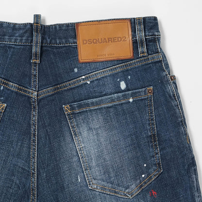 【2026SS SUMMER SALE】DSQUARED2 メンズ ショートパンツ MARINE SHORT S74MU0985 S30664 ウォッシュブルー 470