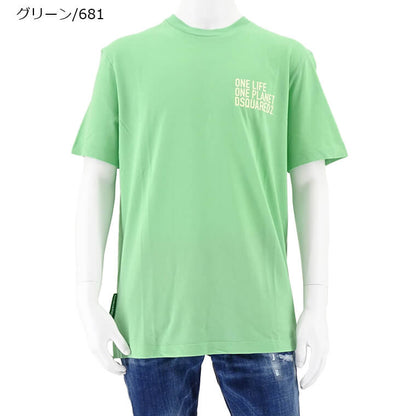 【SUMMER FINAL SALE】DSQUARED2 メンズ Tシャツ OLOP MINI T SHIRT S78GD0086 S24321 3カラー
