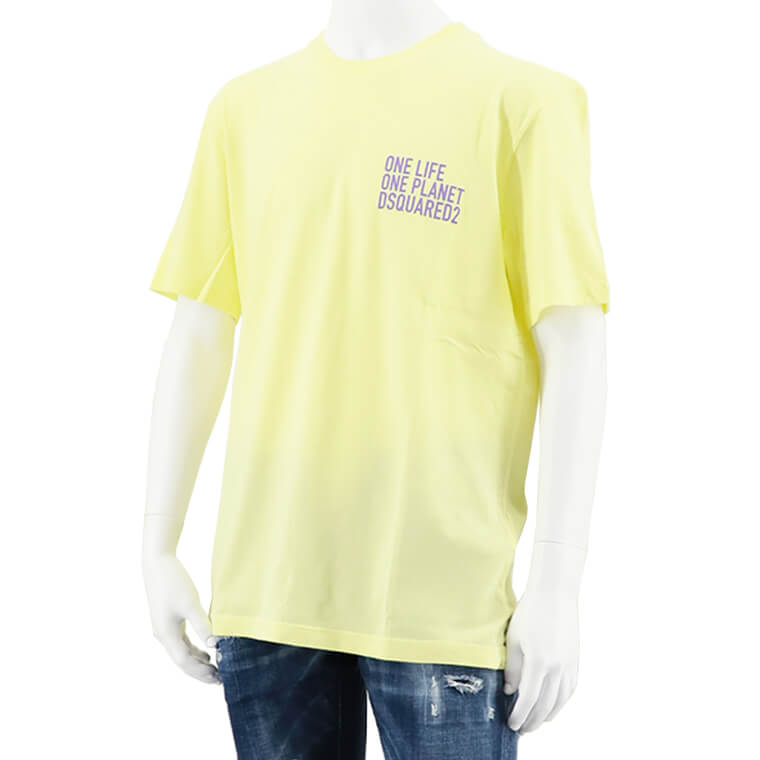 【SUMMER FINAL SALE】DSQUARED2 メンズ Tシャツ OLOP MINI T SHIRT S78GD0086 S24321 3カラー