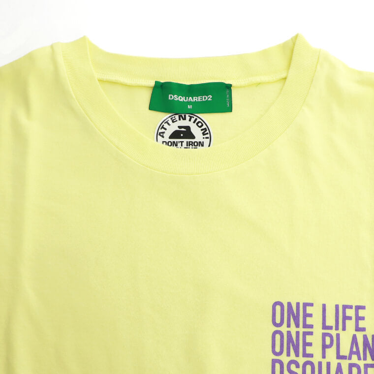 【SUMMER FINAL SALE】DSQUARED2 メンズ Tシャツ OLOP MINI T SHIRT S78GD0086 S24321 3カラー