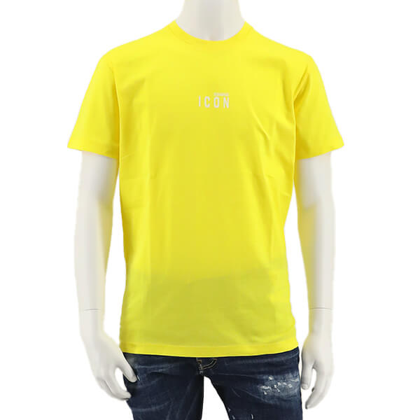 【SUMMER FINAL SALE】 DSQUARED2 メンズ Tシャツ S79GC0010 S23009 イエロー 171