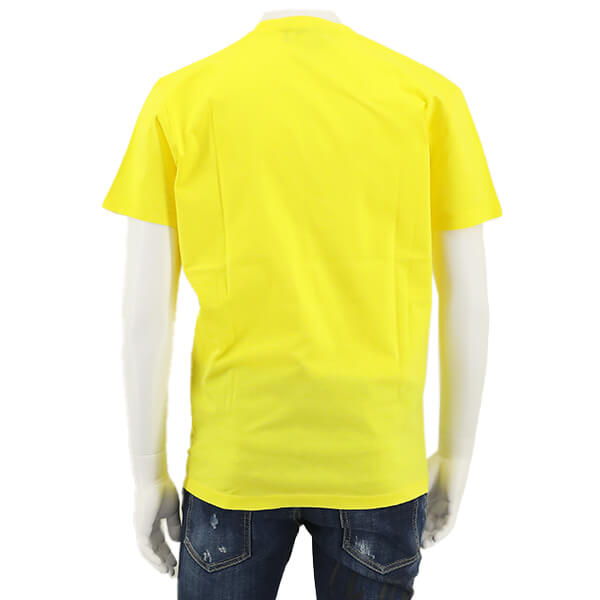 【SUMMER FINAL SALE】 DSQUARED2 メンズ Tシャツ S79GC0010 S23009 イエロー 171