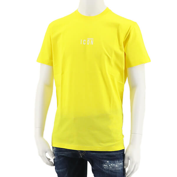 【SUMMER FINAL SALE】 DSQUARED2 メンズ Tシャツ S79GC0010 S23009 イエロー 171