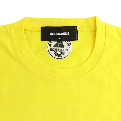 【SUMMER FINAL SALE】 DSQUARED2 メンズ Tシャツ S79GC0010 S23009 イエロー 171