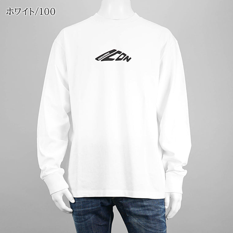 DSQUARED2 メンズ 長袖Tシャツ LOOSE FIT LS TEE S79GC0099 D20033 3カラー