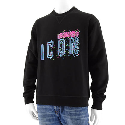DSQUARED2 メンズ スウェットシャツ PIXELED ICON COOL FIT S79GU0109 S25516 2カラー