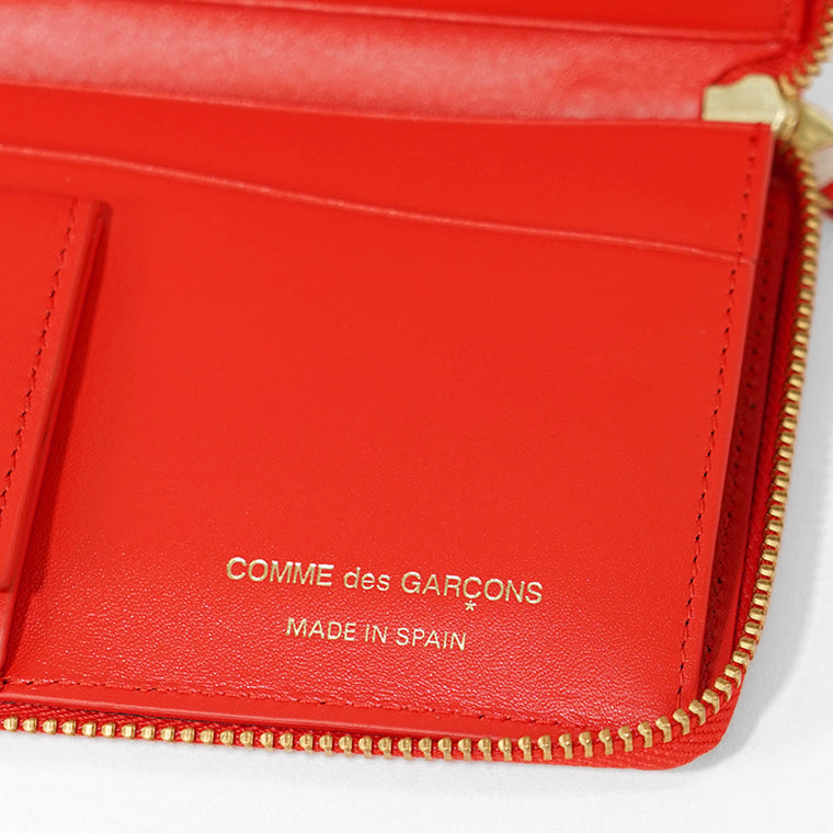 COMME des GARCONS メンズ レディース 長財布 SA0110 オレンジ ORANGE