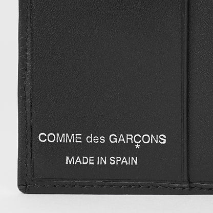 COMME des GARCONS メンズ 2つ折り財布 SILVER EYELET SA0641SE ブラック BLACK