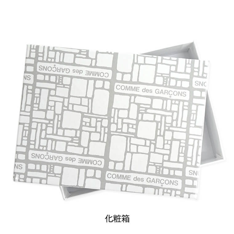COMME des GARCONS メンズ 2つ折り財布 SILVER EYELET SA0641SE ブラック BLACK