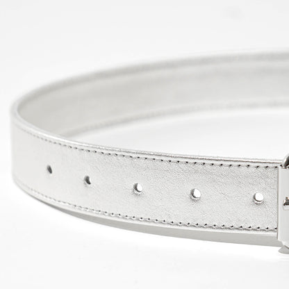 COMME des GARCONS メンズ ベルト SA0912GF シルバー SILVER