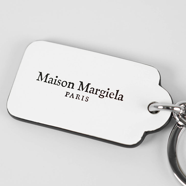 Maison Margiela TAG KEY RING SMALL （Black/White） -FASCINATE
