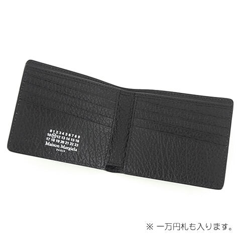 Maison Margiela メンズ レディース 2つ折り財布 SA1UI0016 P4455 ブラック T8013