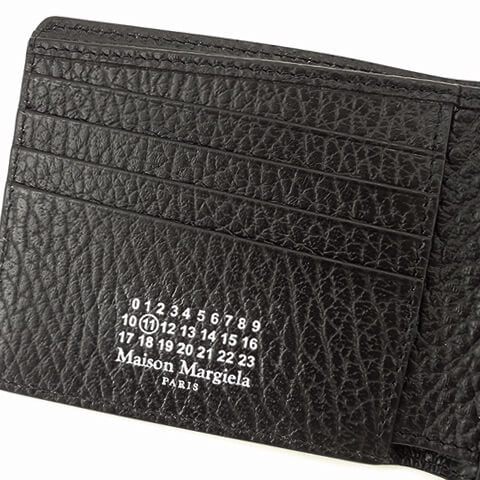 Maison Margiela メンズ レディース 2つ折り財布 SA1UI0016 P4455 ブラック T8013