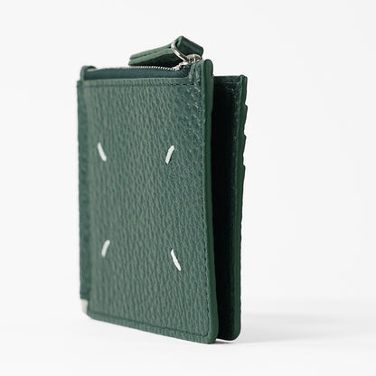Maison Margiela メンズ マネークリップ折財布 サイフ SA1UI0022 P4455 BOTTLE GREEN グリーン T7162