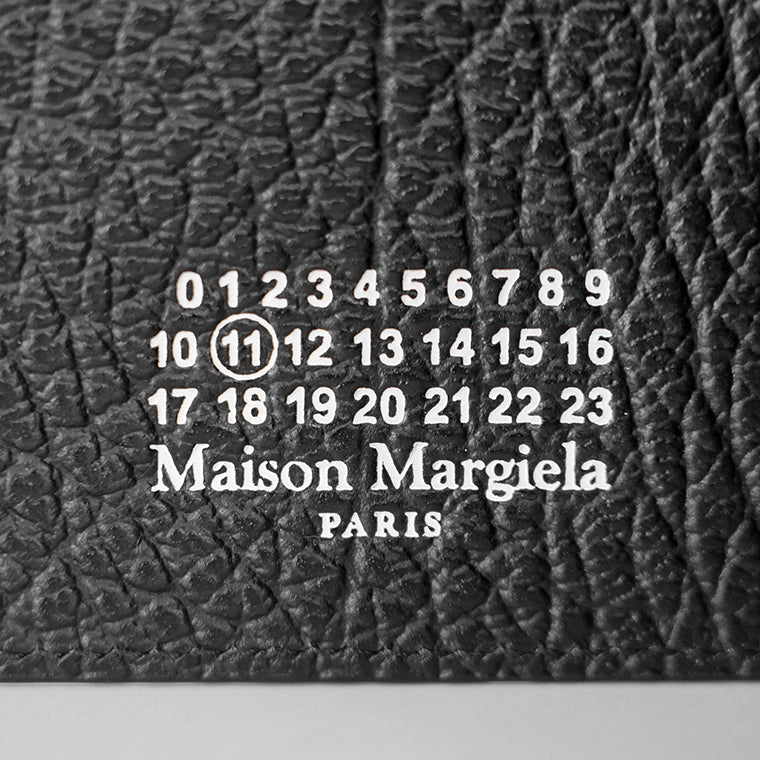 Maison Margiela メンズ マネークリップ折財布 サイフ SA1UI0022 P4455 ブラック T8013