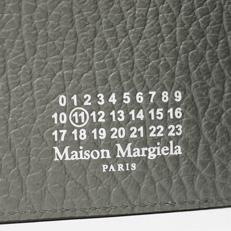 Maison Margiela メンズ マネークリップ折財布 SA1UI0022 P4455 CAILLOU カイユーグレー T8127