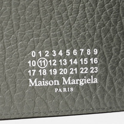 Maison Margiela メンズ マネークリップ折財布 SA1UI0022 P4455 CAILLOU カイユーグレー T8127