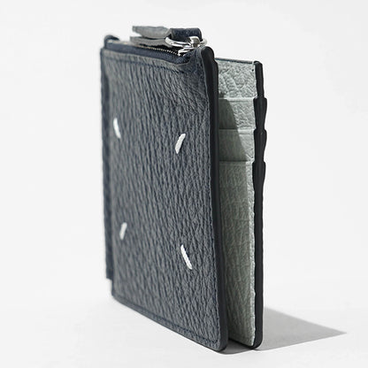Maison Margiela メンズ マネークリップ折財布 SA1UI0050 P8844 NAVY GREY ネイビー グレー HB394