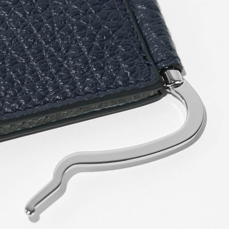 Maison Margiela メンズ マネークリップ折財布 SA1UI0050 P8844 NAVY GREY ネイビー グレー HB394