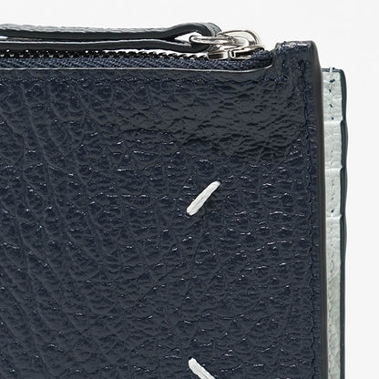 Maison Margiela メンズ マネークリップ折財布 SA1UI0050 P8844 NAVY GREY ネイビー グレー HB394