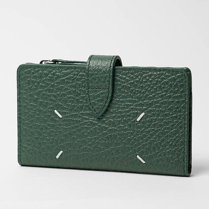 Maison Margiela メンズ レディース 2つ折り財布 SA1VX0019 P4455 BOTTLE GREEN グリーン T7162