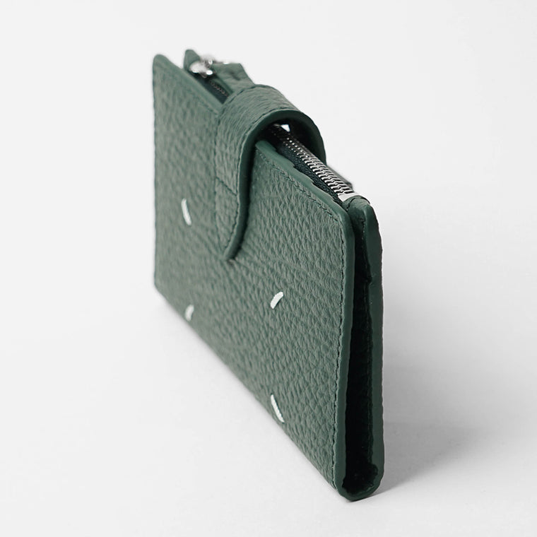 Maison Margiela メンズ レディース 2つ折り財布 SA1VX0019 P4455 BOTTLE GREEN グリーン T7162