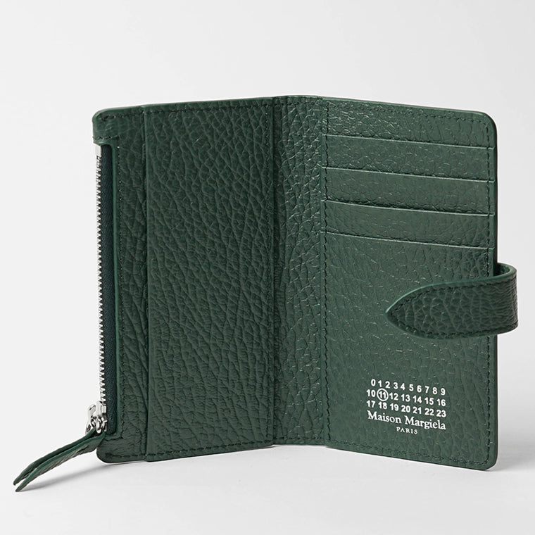 Maison Margiela メンズ レディース 2つ折り財布 SA1VX0019 P4455 BOTTLE GREEN グリーン T7162