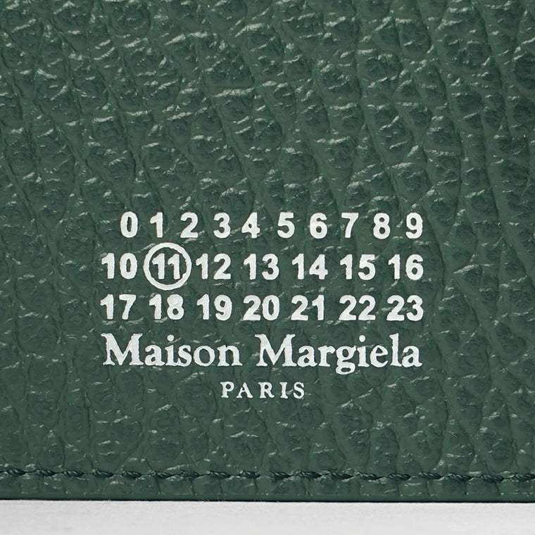 Maison Margiela メンズ レディース 2つ折り財布 SA1VX0019 P4455 BOTTLE GREEN グリーン T7162