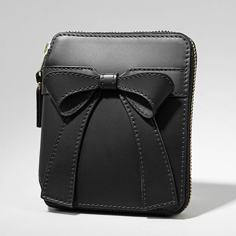 COMME des GARCONS レディース 2つ折り財布 BIG BOW SA2100BB ブラック BLACK
