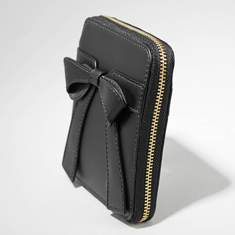 COMME des GARCONS レディース 2つ折り財布 BIG BOW SA2100BB ブラック BLACK