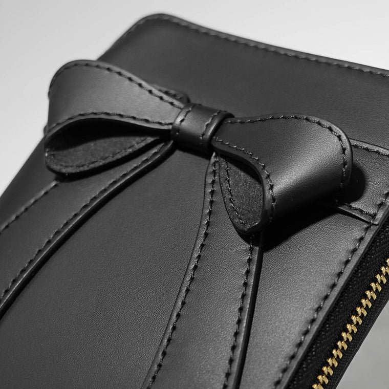COMME des GARCONS レディース 2つ折り財布 BIG BOW SA2100BB ブラック BLACK