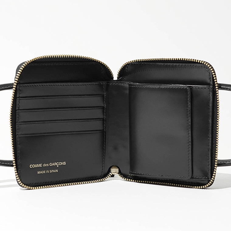 COMME des GARCONS レディース メンズ 2つ折り財布 HANDLES SA2100HA ブラック BLACK
