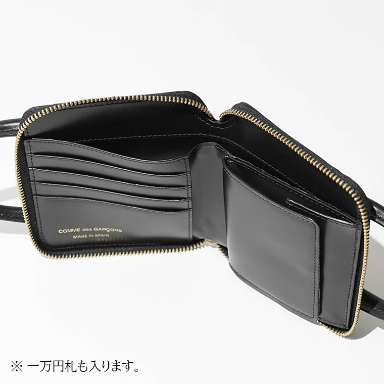 COMME des GARCONS レディース メンズ 2つ折り財布 HANDLES SA2100HA ブラック BLACK