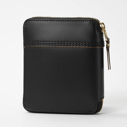 COMME des GARCONS メンズ レディース 2つ折り財布 TRIPLE STITCH SA2100TS ブラック BLACK