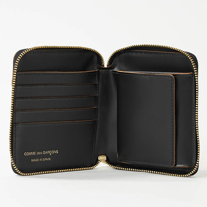 COMME des GARCONS メンズ レディース 2つ折り財布 TRIPLE STITCH SA2100TS ブラック BLACK