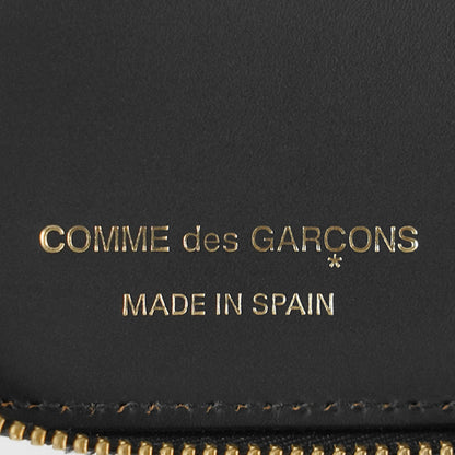COMME des GARCONS メンズ レディース 2つ折り財布 TRIPLE STITCH SA2100TS ブラック BLACK