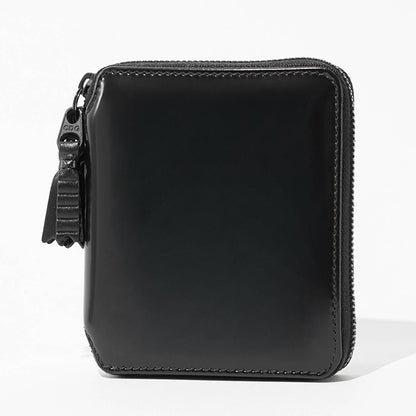 COMME des GARCONS メンズ レディース 2つ折り財布 ZIPPER MEDLEY SA2100ZM ブラック BLACK